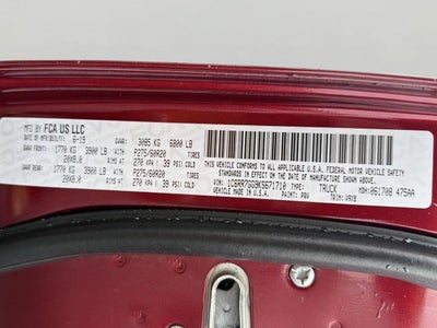 2019 RAM 1500 Classic Warlock Quad Cab 4x4 6'4" Box