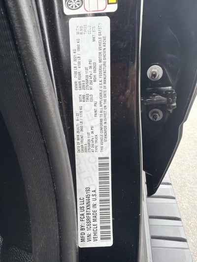 2022 RAM 1500 Big Horn Quad Cab 4x4 6'4" Box