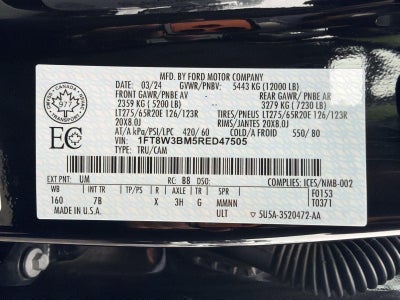 2024 Ford Super Duty F-350 SRW XL