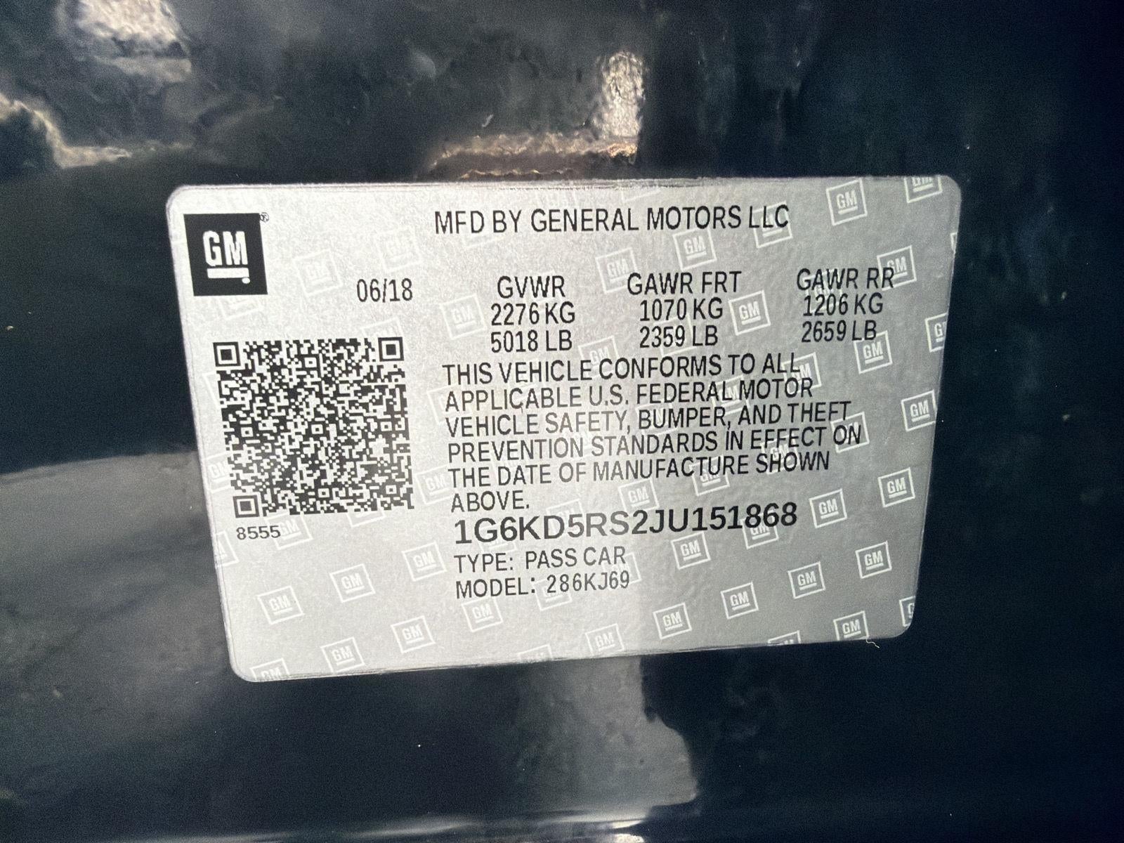 2018 Cadillac CT6 Luxury AWD