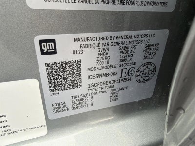 2023 Chevrolet Silverado 1500 Custom