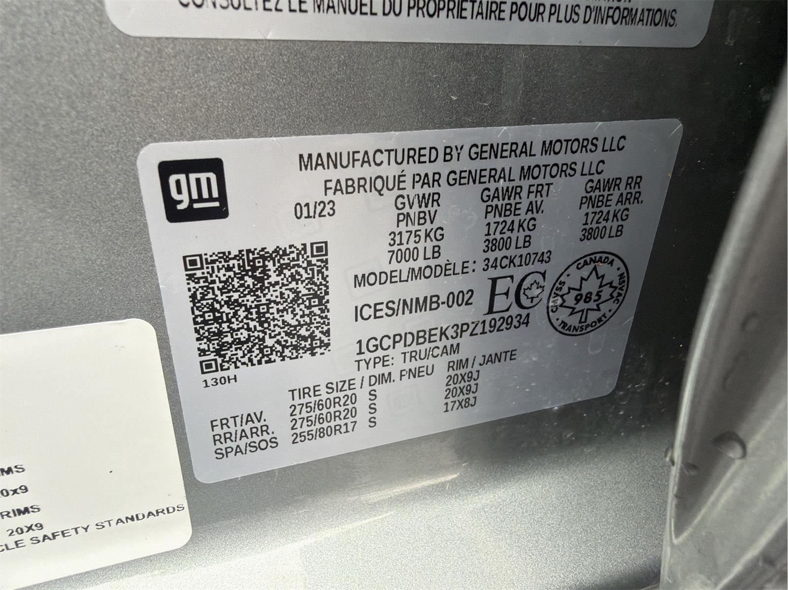 2023 Chevrolet Silverado 1500 Custom