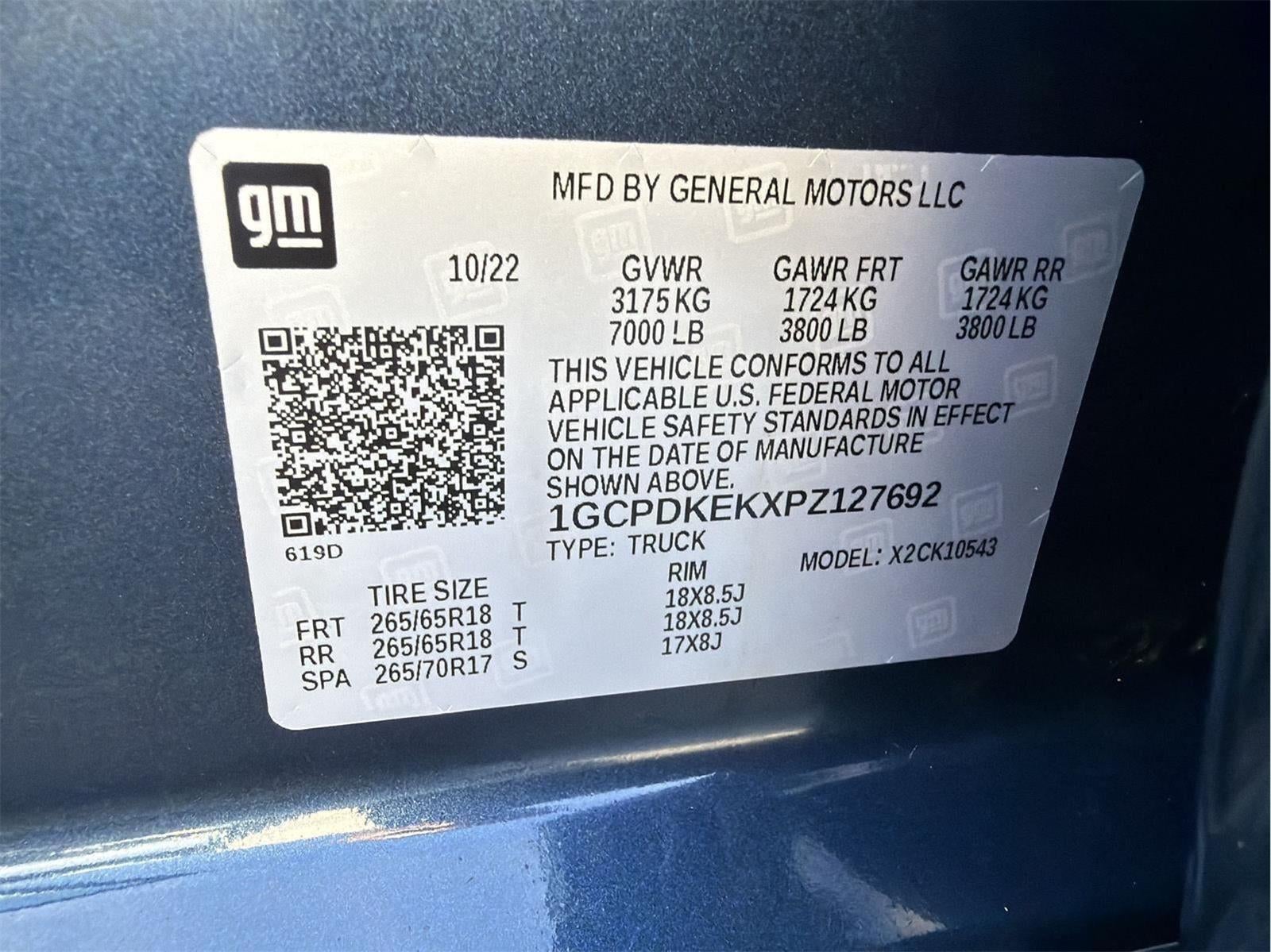 2023 Chevrolet Silverado 1500 LT (2FL)