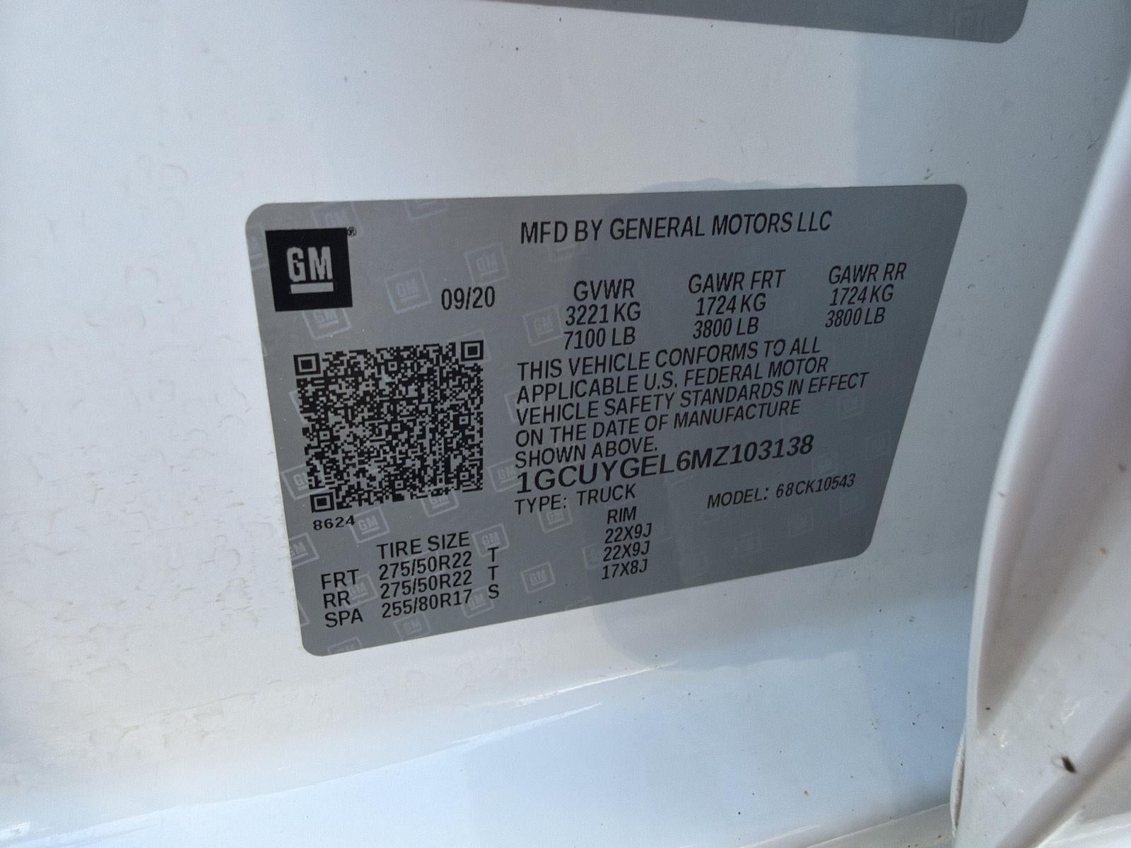 2021 Chevrolet Silverado 1500 LTZ