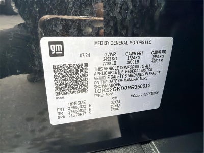 2024 GMC Yukon XL SLT