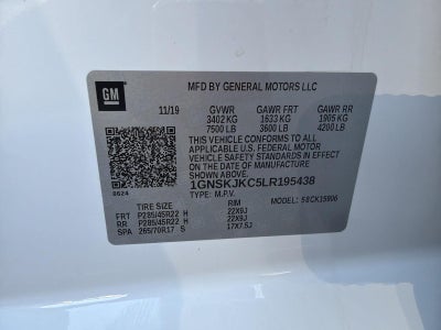 2020 Chevrolet Suburban Premier