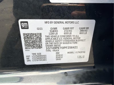 2023 GMC Sierra 2500 HD AT4