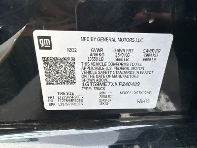 2022 GMC Sierra 2500 HD SLE