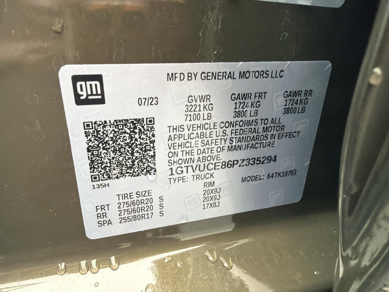 2023 GMC Sierra 1500 Elevation