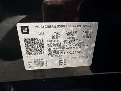 2019 Chevrolet Silverado LD LT