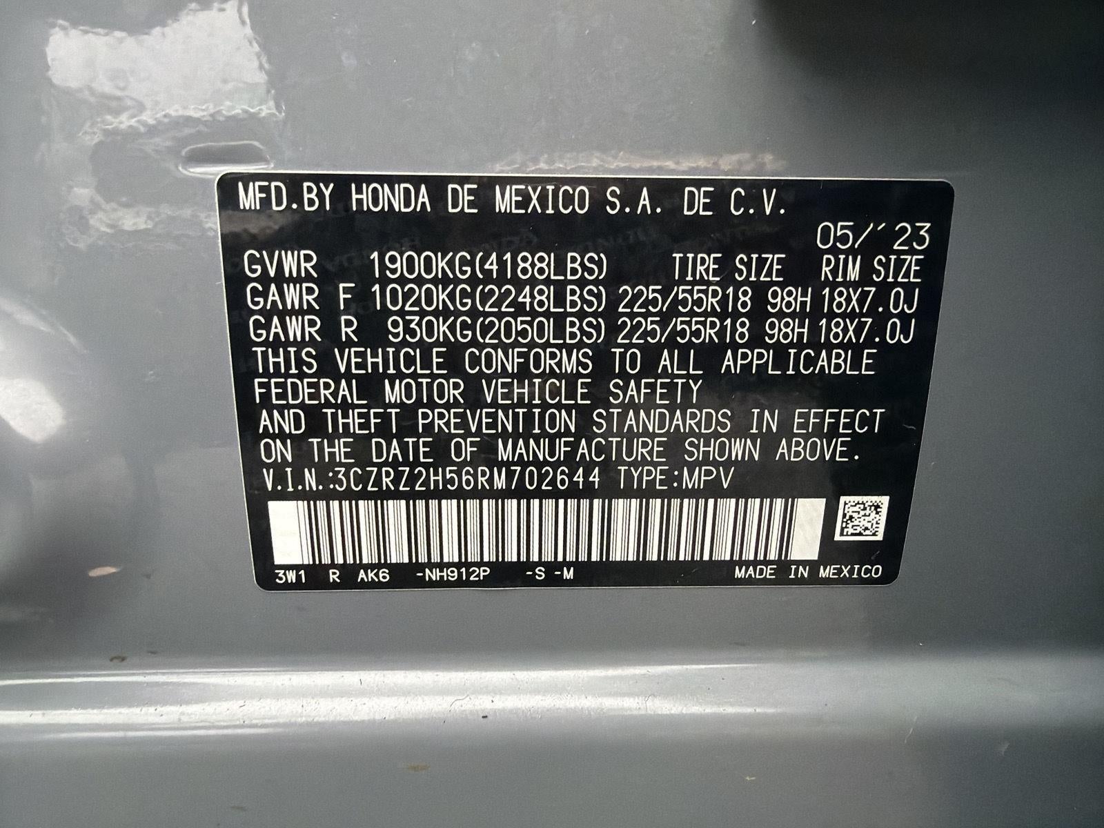 2024 Honda HR-V AWD Sport