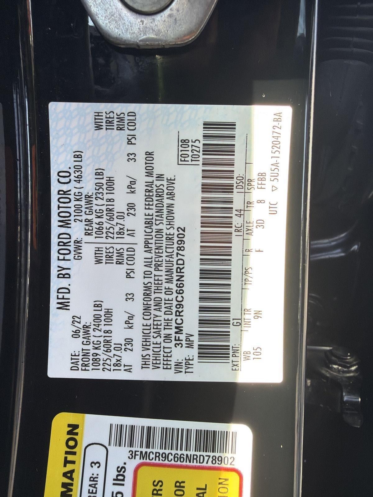 2022 Ford Bronco Sport Outer Banks