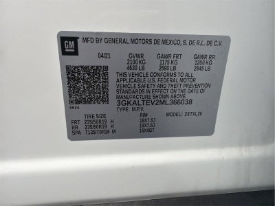 2021 GMC Terrain SLE