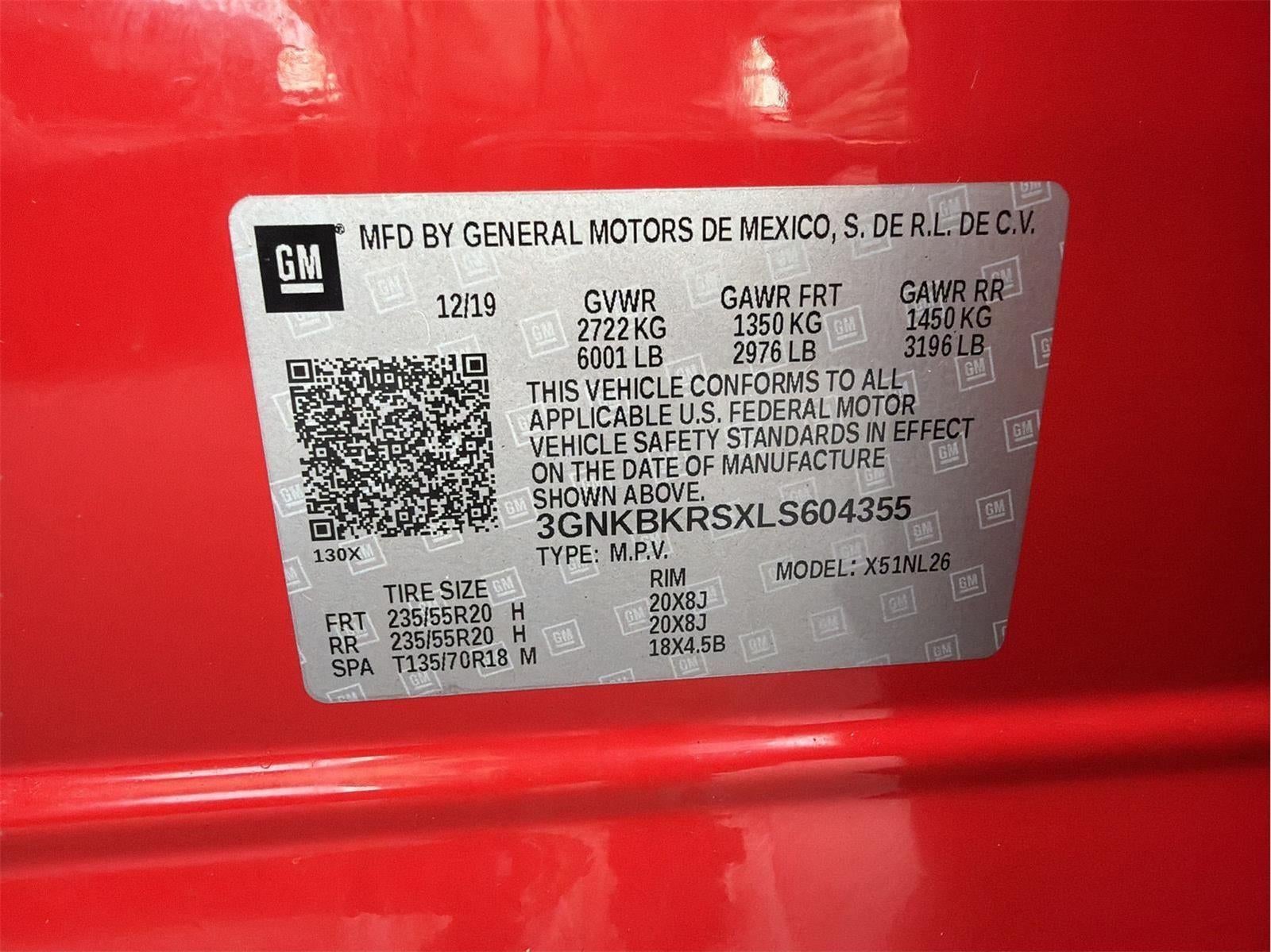 2020 Chevrolet Blazer RS