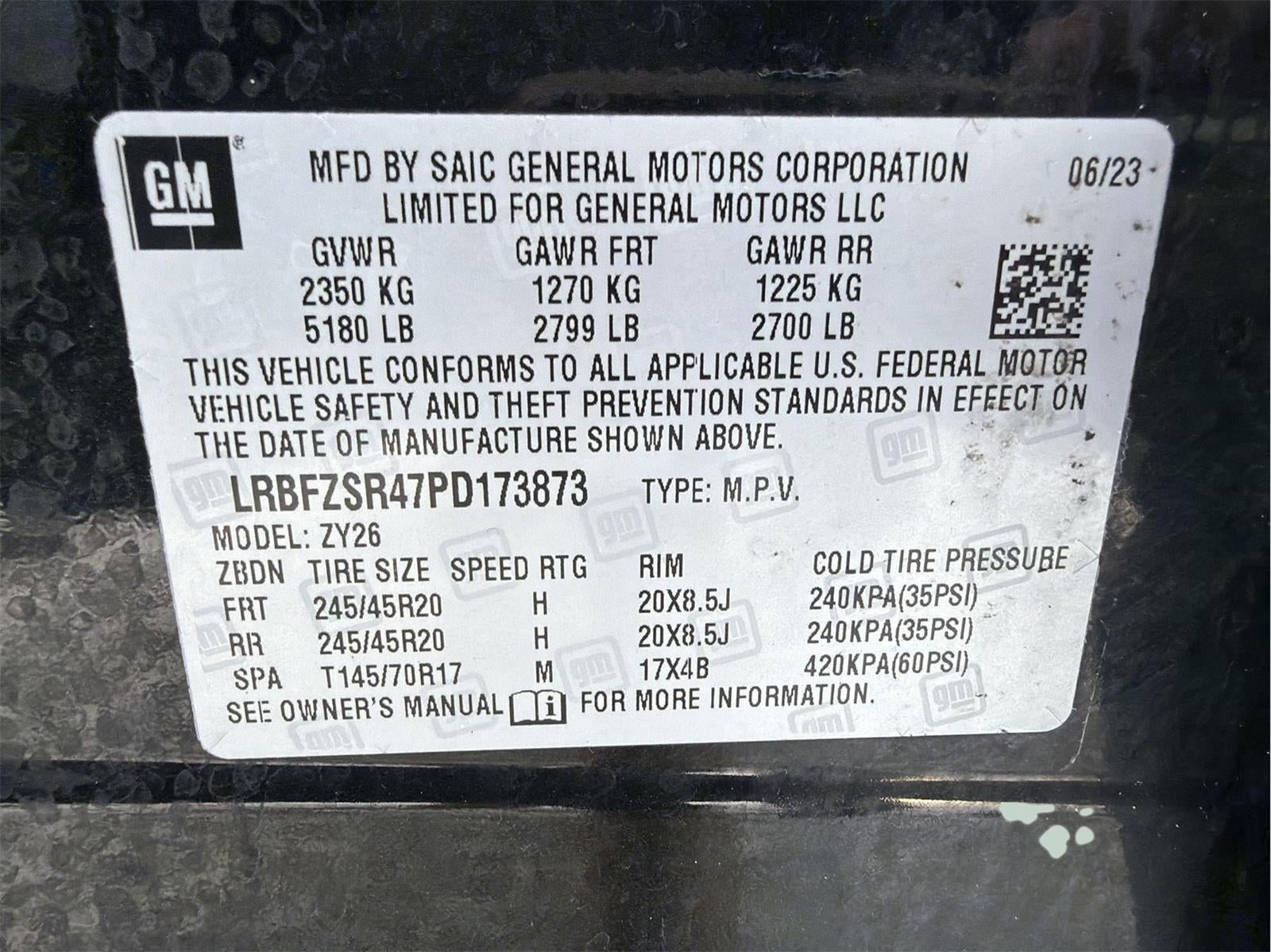 2023 Buick Envision Avenir