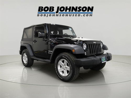 2017 Jeep Wrangler Sport CARBRAVO CERTIFIED