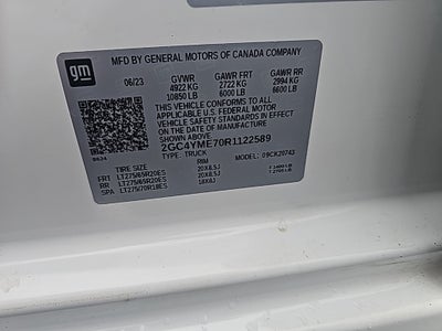 2024 Chevrolet Silverado 2500HD Custom Fresh Trade! Snow Plow Prep/Camper Package, Remote