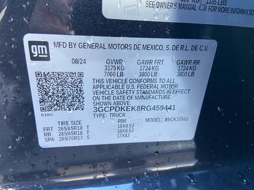 2024 Chevrolet Silverado 1500 LT